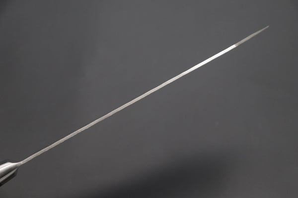 JCK Natures Bunka JCK Natures 青雲 Blue Clouds Series BCBP-2 Blue Steel No.2 Nashiji Bunka (Kiritsuke) 190mm (7.4 inch, Royal Blue-Purple Pakka Wood Handle)