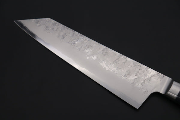 JCK Natures Bunka JCK Natures 青雲 Blue Clouds Series BCBP-2 Blue Steel No.2 Nashiji Bunka (Kiritsuke) 190mm (7.4 inch, Royal Blue-Purple Pakka Wood Handle)