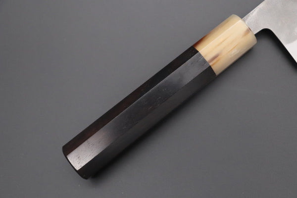 JCK Natures Nakiri JCK Natures "Super Blue Moon Series" BMS-4E Nakiri 165mm (6.4 inch, Octagonal Ebonywood Handle)