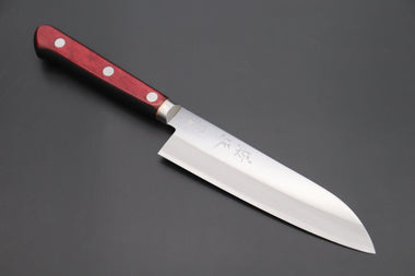 JCK Natures Santoku JCK Natures SAKURA ROAD Aogami Super Series SAKURA-4 Small Santoku 140mm (5.5 Inch)