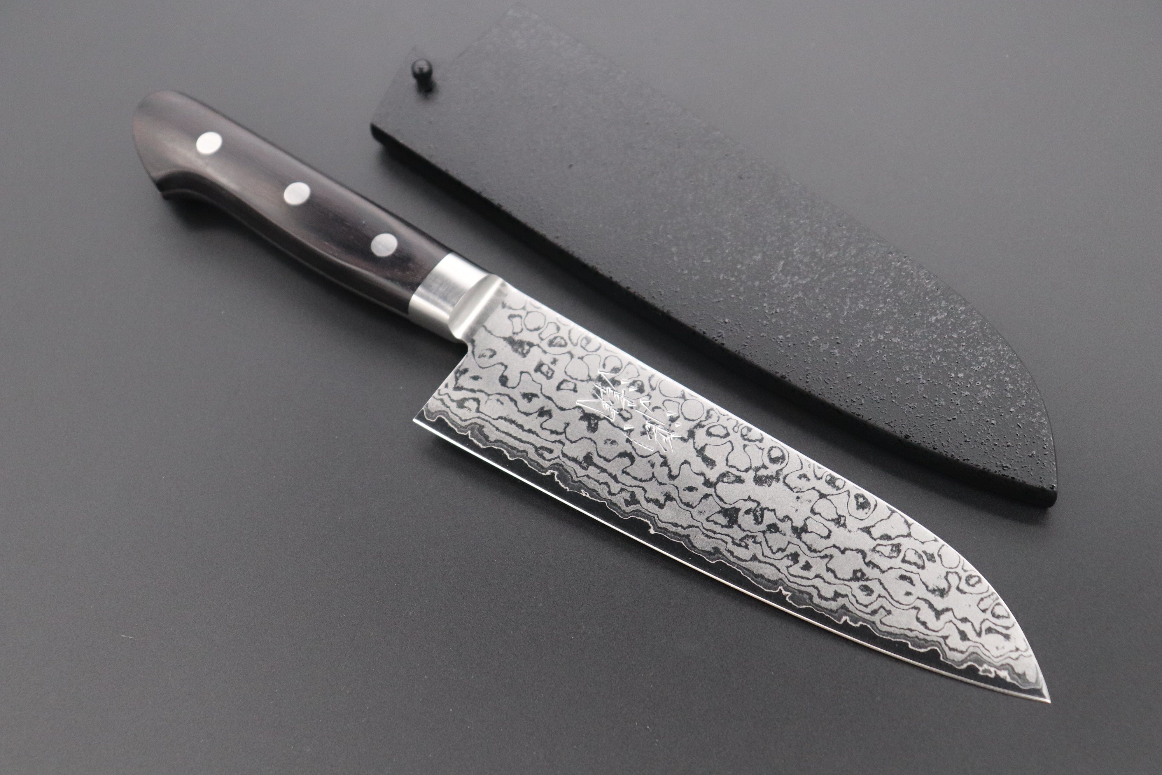 Get High-Quality Damascus Nakiri Knife – Yakushi Knives