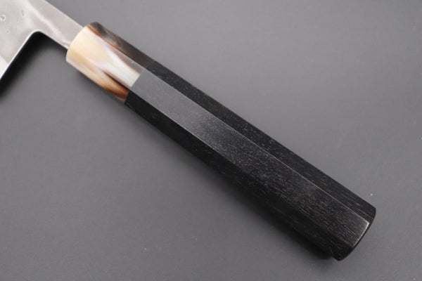 JCK Natures Wa Gyuto JCK Natures "Super Blue Moon Series" BMS-5LE Wa Gyuto 240mm (9.4 inch, Octagonal Ebonywood Handle)