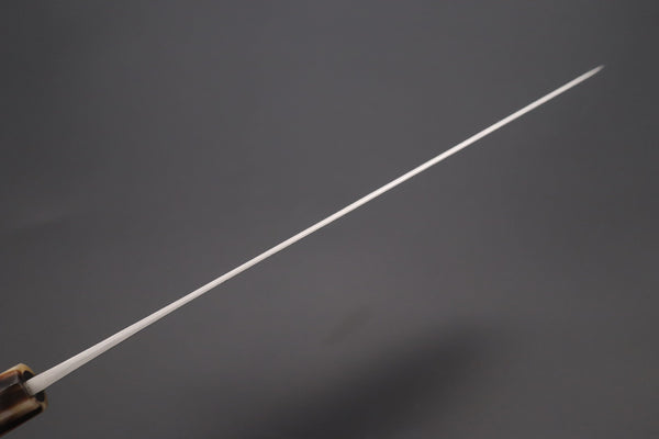 JCK Natures Wa Gyuto JCK Natures "Super Blue Moon Series" BMS-5LE Wa Gyuto 240mm (9.4 inch, Octagonal Ebonywood Handle)