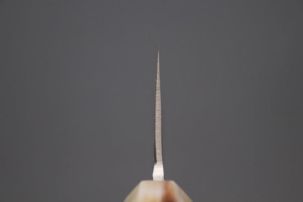 JCK Natures Wa Gyuto JCK Natures "Super Blue Moon Series" BMS-5LE Wa Gyuto 240mm (9.4 inch, Octagonal Ebonywood Handle)