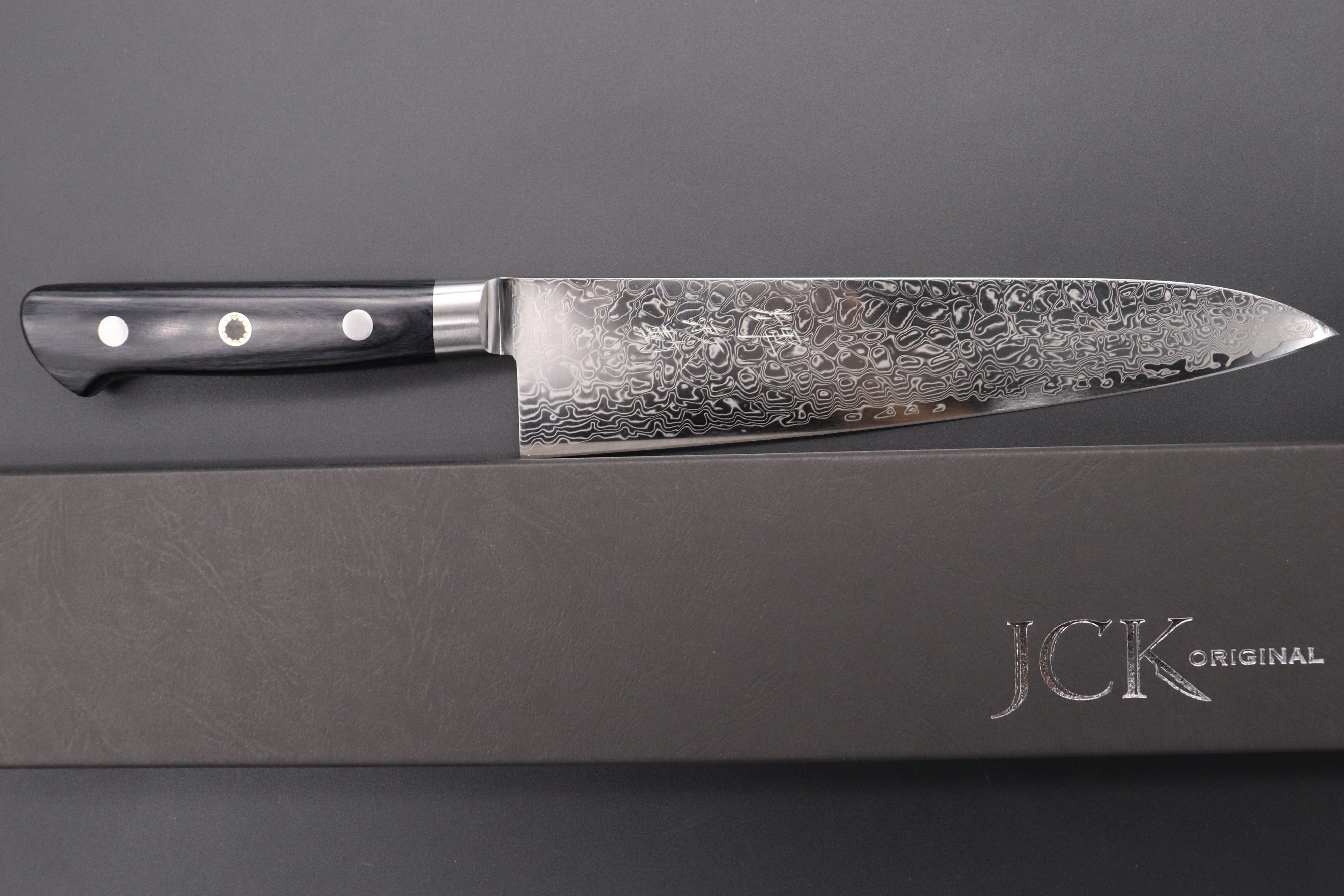 Jck Original Kagayaki Japanese Chef’s Knife, KGRP-3 Professional Gyuto Knife, P