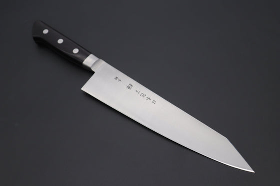 Kagayaki Kiritsuke KC-6KES Kiritsuke-Gyuto 240mm / ES (Extra Sharpness) / Right Handed JCK Original Kagayaki CarboNext Series KC-6KES Kiritsuke Gyuto 240mm(9.4 inch, Special Order Made, Kiritsuke Blade Version)