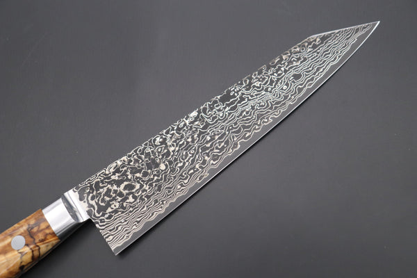 Kagayaki Kiritsuke JCK Original Kagayaki Grand Canyon R-2 Black Damascus Series GCYU-18 Kiritsuke Gyuto 200mm (7.8 Inch)