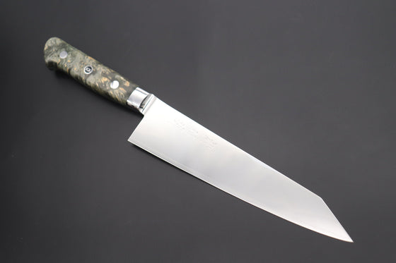 Kagayaki Kiritsuke JCK Original Kagayaki NOVEL- Limited Edition Custom R-2 SUNSHINE Series KNLTD-118 Kiritsuke-Gyuto 200mm (7.8 inch)