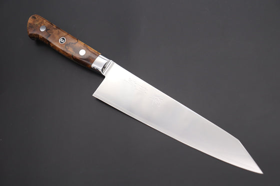 Kagayaki Kiritsuke JCK Original Kagayaki NOVEL- Limited Edition Custom R-2 SUNSHINE Series KNLTD-121 Kiritsuke-Gyuto 200mm (7.8 inch)