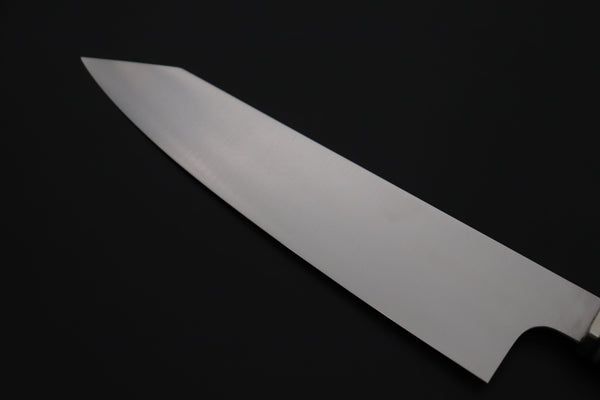 Kagayaki Kiritsuke JCK Original Kagayaki 悠久VG-10 Wa Series Premium Edition YUK-13 Kiritsuke Gyuto 240mm (9.4 inch, Handcrafted Ebonywood Handle)