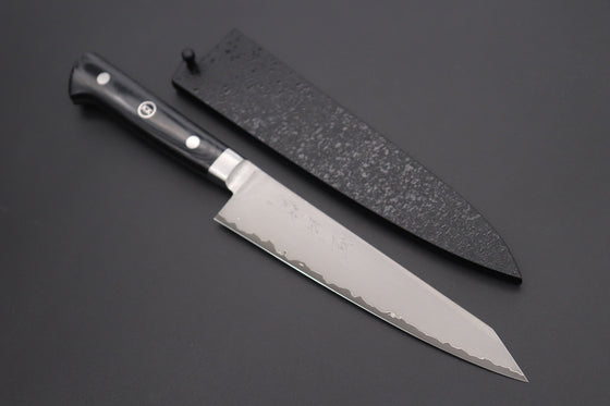Kagayaki Petty JCK Original Kagayaki NOVEL BLACK Edition | R-2 Laminated KNB-1 Kiritsuke Petty 145mm (5.7 Inch)