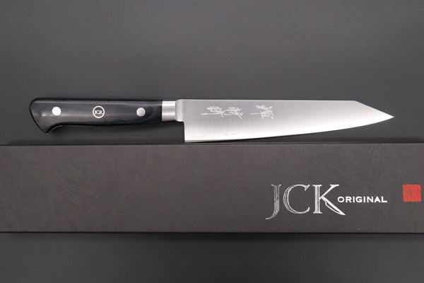 Kagayaki Petty JCK Original Kagayaki NOVEL Series | R-2 Laminated KN-1 Kiritsuke Petty 145mm (5.7 Inch)