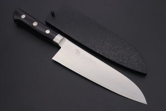 Kagayaki Santoku JCK Original Kagayaki R-2 Clad Series KGR2-2 Santoku 175mm (6.8 Inch)