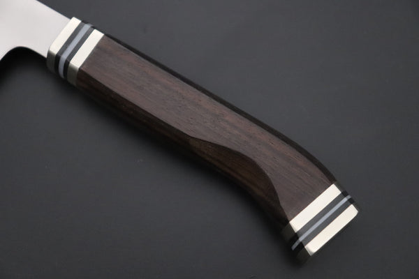 Kagayaki Wa Gyuto JCK Original Kagayaki 悠久VG-10 Wa Series Premium Edition YUK-11 Wa Gyuto 210mm (8.2 inch, Handcrafted Ebonywood Handle)