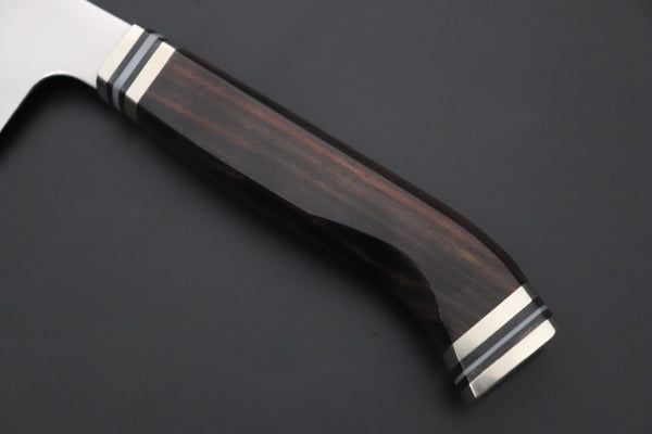 Kagayaki Wa Gyuto JCK Original Kagayaki 悠久VG-10 Wa Series Premium Edition YUK-12 Wa Gyuto 240mm (9.4 inch, Handcrafted Ebonywood Handle)