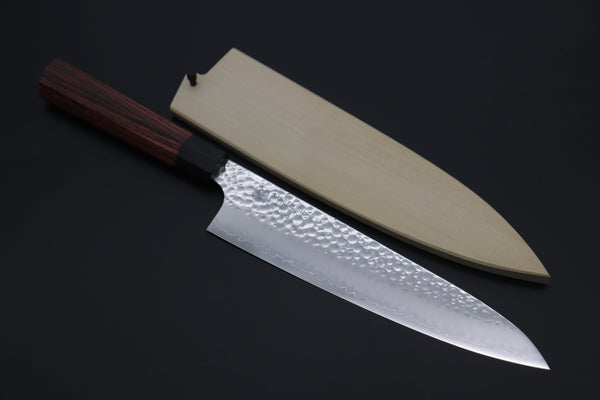 Kanetsugu Wa Gyuto Kanetsugu "Heptagon! 3Pcs Knife Set" CHW-1 Wa Petty 150mm, CHW-2 Wa Santoku 175mm, CHW-3 Wa Gyuto 210mm (comes with Magnolia Sayas)