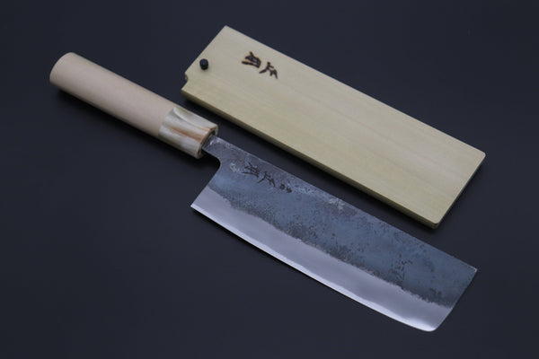 Masamoto Nakiri Masamoto KK Series Kasumi White Steel No.2 Kurouchi KK-3616W Nakiri 165mm (6.4inch)