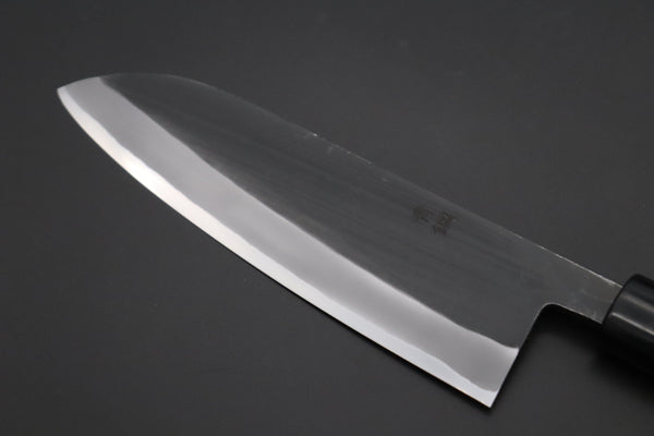 Masamoto Wa Santoku Masamoto KA Series Hon Kasumi Blue Steel No.2 KA-4817 Wa Santoku 170mm Double Bevel Edge