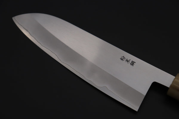 Masamoto Wa Santoku Masamoto PS Series Powdered Stainless Steel PS-4816 Wa Santoku 165mm (6.4inch)