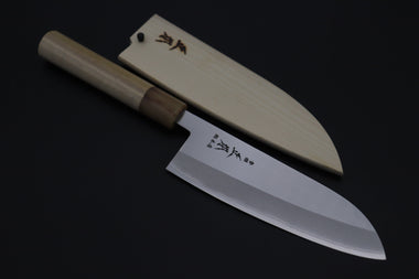 Masamoto Wa Santoku Masamoto PS Series Powdered Stainless Steel PS-4816 Wa Santoku 165mm (6.4inch)