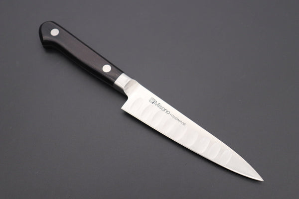 Misono Petty No.571 Petty 120mm(4.7inch) Misono Molybdenum Steel with Dimples Series Petty (120mm to 150mm, 3 sizes)