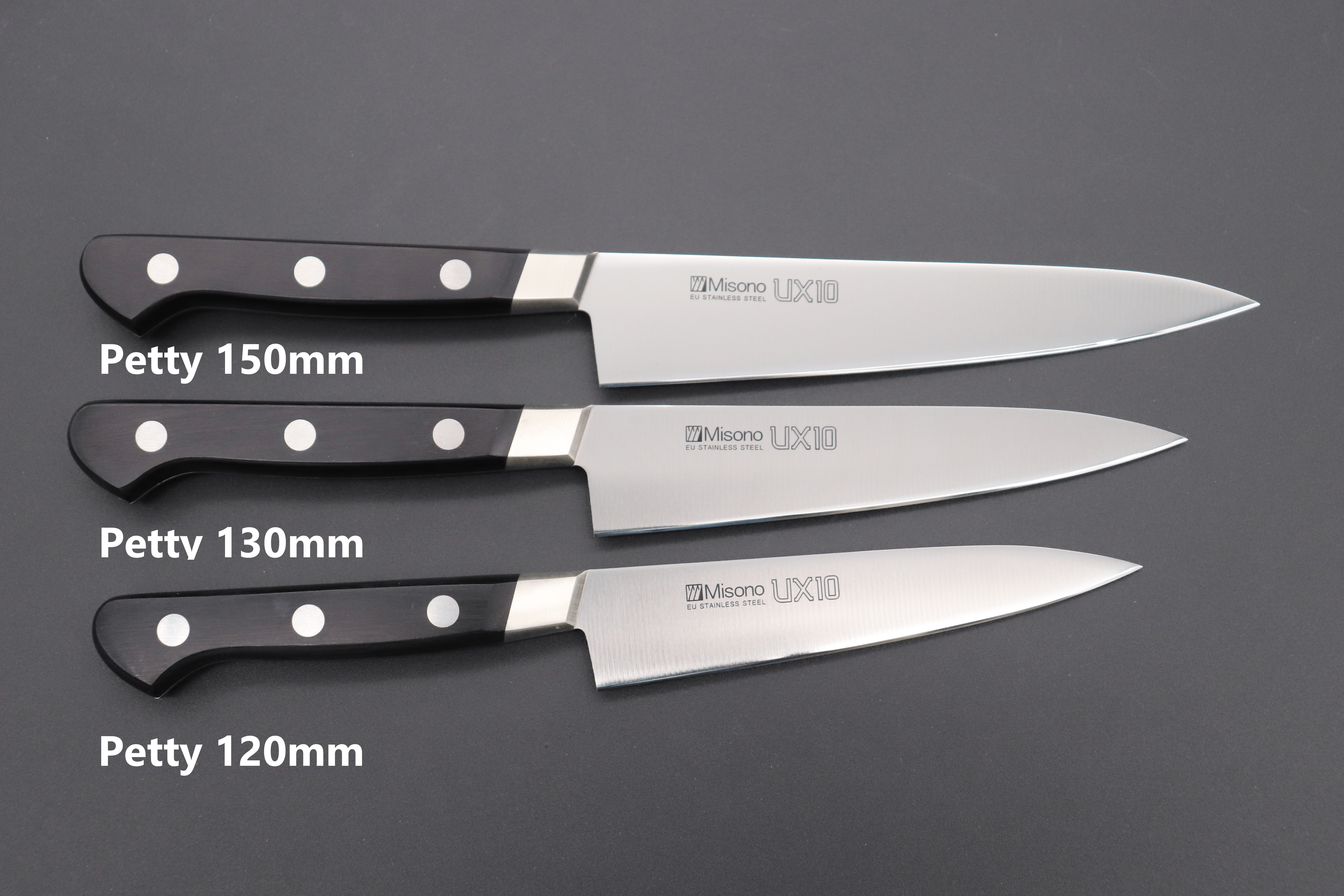 Misono UX10 2 piece set. Santoku 7.0(18cm) / Petty 4.7(12cm
