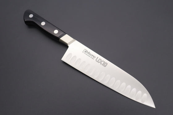Misono Santoku Misono UX10 with Dimples Series No.751 Santoku 180mm (7inch)