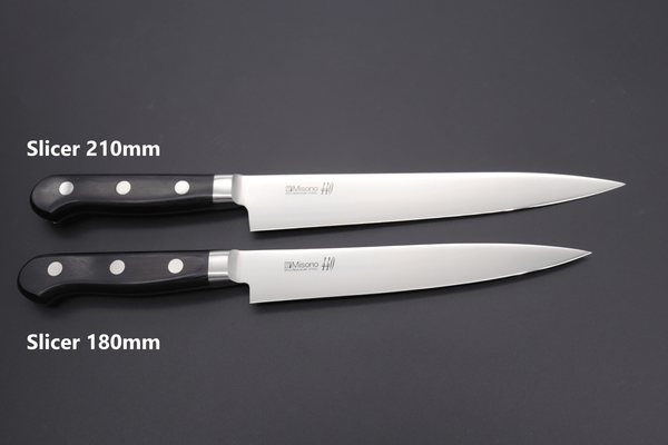 Misono Sujihiki No.872 Slicer 210mm(8.2inch) / Right Handed Misono 440 Series Slicer (180mm and 210mm, 2 sizes)