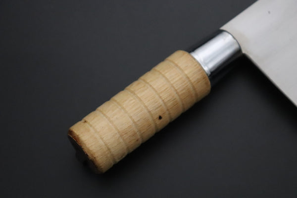 Mizuno Tanrenjo Chinese Cleaver Mizuno Tanrenjo — Special Orders & Limited Editions Akitada Gingami No.3 San-Mai MT-21 Chinese Cleaver