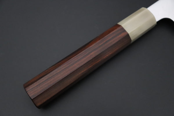 Mizuno Tanrenjo Kiritsuke Yanagiba For only Left Handers "Left Handed Version !!" Mizuno Tanrenjo — Special Orders & Limited Editions Akitada Honyaki White Steel Series - Kiritsuke Yanagiba 300mm (11.8 Inch, MT-18)