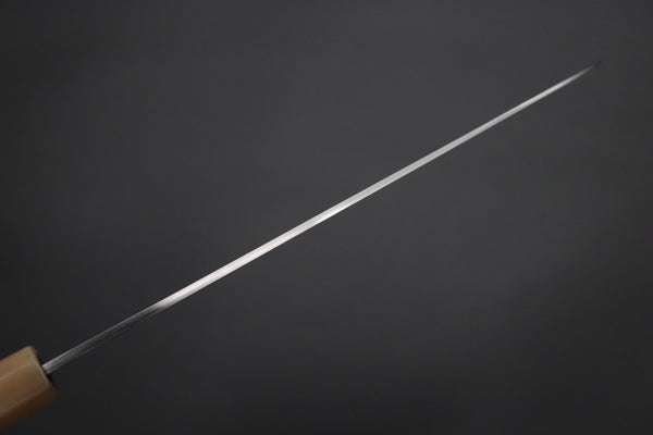 Mizuno Tanrenjo Wa Gyuto Mizuno Tanrenjo — Special Orders & Limited Editions Akitada Honyaki White Steel Series - Wa Gyuto 240mm (9.4 Inch, MT-5)