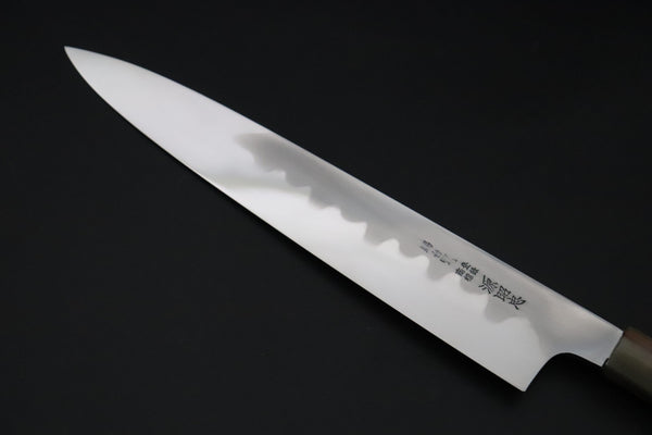 Mizuno Tanrenjo Wa Gyuto Wa Gyuto Mizuno Tanrenjo — Special Orders & Limited Editions “尖った Togatta” " Akitada Honyaki White Steel Series - Wa Gyuto (MT-16)