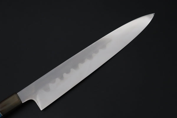 Mizuno Tanrenjo Wa Gyuto Wa Gyuto Mizuno Tanrenjo — Special Orders & Limited Editions “尖った Togatta” " Akitada Honyaki White Steel Series - Wa Gyuto (MT-16)