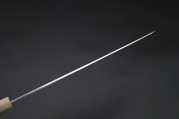 Mizuno Tanrenjo Wa Gyuto Wa Gyuto Mizuno Tanrenjo — Special Orders & Limited Editions “尖った Togatta” " Akitada Honyaki White Steel Series - Wa Gyuto (MT-17)