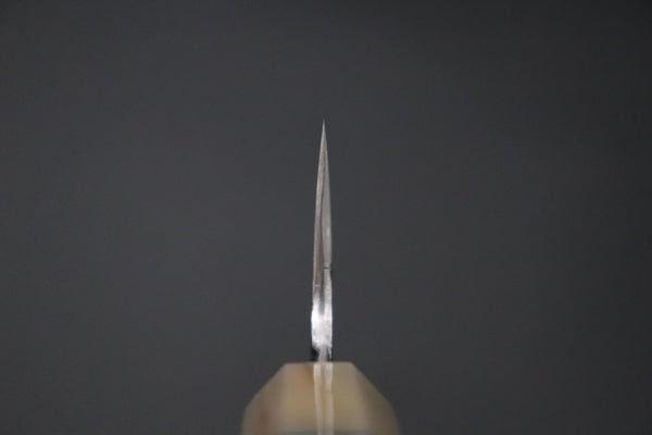 Mizuno Tanrenjo Wa Gyuto Mizuno Tanrenjo — Special Orders & Limited Editions “尖った Togatta” " Ao Hagane DX Blue Steel No.1 Suminagashi Wa Gyuto ( MT-12)