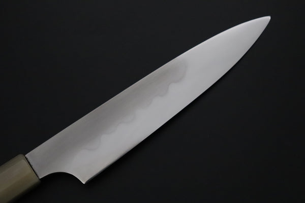 Mizuno Tanrenjo Wa Petty Mizuno Tanrenjo — Special Orders & Limited Editions Akitada Honyaki White Steel Series - Wa Petty 150mm (5.9 Inch, MT-7)