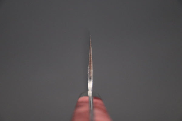 Mr. Itou Gyuto Mr. Itou & Mr. Nagata "Treasure & Pleasure" Limited Edition R-2 Custom Damascus Gyuto 180mm (7 inch, "Stabilized Boxelderwood Handle", IT-13)