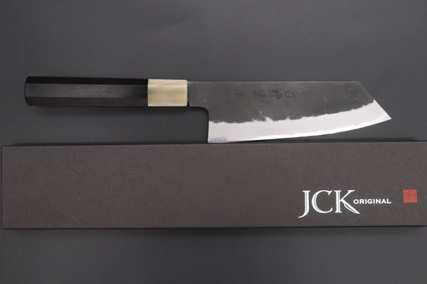 Mutsumi Hinoura Bunka Mutsumi Hinoura White Steel No.1 Kurouchi Series MW1-5 Bunka 165mm (6.4 Inch)