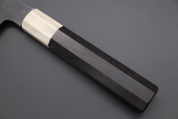Mutsumi Hinoura Bunka Mutsumi Hinoura White Steel No.1 Kurouchi Series MW1-5 Bunka 165mm (6.4 Inch)