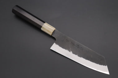 Mutsumi Hinoura Bunka Mutsumi Hinoura White Steel No.1 Kurouchi Series MW1-5 Bunka 165mm (6.4 Inch)