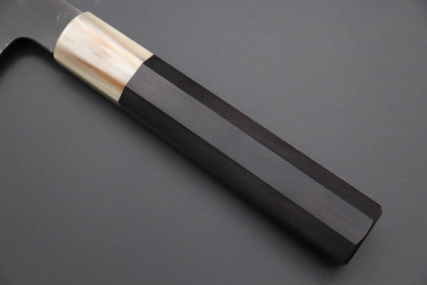 Mutsumi Hinoura Nakiri Mutsumi Hinoura White Steel No.1 Kurouchi Series MW1-6 Nakiri 165mm (6.4 Inch)