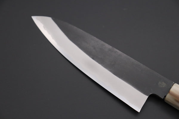 Mutsumi Hinoura Wa Gyuto Mutsumi Hinoura White Steel No.1 Kurouchi Series MW1-3 Wa Gyuto 155mm (6.1 Inch)