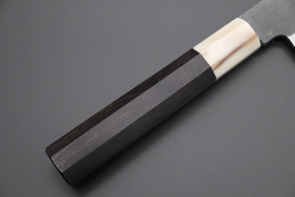 Mutsumi Hinoura Wa Gyuto Mutsumi Hinoura White Steel No.1 Kurouchi Series MW1-3 Wa Gyuto 155mm (6.1 Inch)