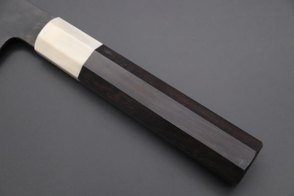 Mutsumi Hinoura Wa Gyuto Mutsumi Hinoura White Steel No.1 Kurouchi Series MW1-7 Wa Gyuto 210mm (8.2 Inch)