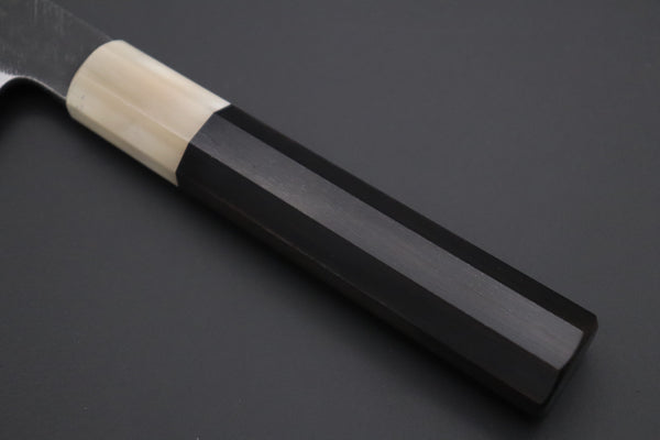 Mutsumi Hinoura Wa Petty Mutsumi Hinoura White Steel No.1 Kurouchi Damascus Series "White Storm" MWS-1 Wa Petty 125mm (4.9 Inch)