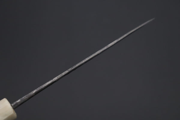 Mutsumi Hinoura Wa Petty Mutsumi Hinoura White Steel No.1 Kurouchi Damascus Series "White Storm" MWS-1 Wa Petty 125mm (4.9 Inch)