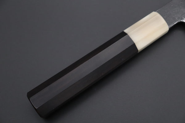 Mutsumi Hinoura Wa Petty Mutsumi Hinoura White Steel No.1 Kurouchi Damascus Series "White Storm" MWS-1 Wa Petty 125mm (4.9 Inch)