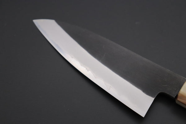 Mutsumi Hinoura Wa Petty Mutsumi Hinoura White Steel No.1 Kurouchi Series MW1-2 Wa Petty 125mm (4.9 Inch)