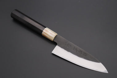 Mutsumi Hinoura Wa Petty Mutsumi Hinoura White Steel No.1 Kurouchi Series MW1-2 Wa Petty 125mm (4.9 Inch)