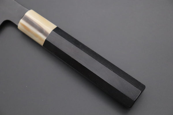 Mutsumi Hinoura Wa Santoku Mutsumi Hinoura White Steel No.1 Kurouchi Series MW1-4 Wa Santoku 170mm (6.6 Inch)